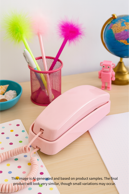 Bubblegum Pink Handset Phone