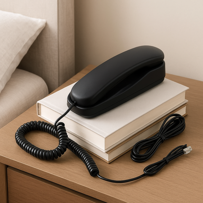 Black Bluetooth Landline Style Phone