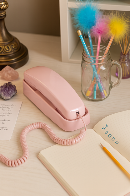 Pink Bluetooth Phone