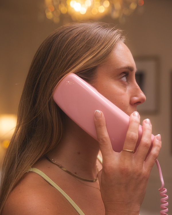 Bubblegum Pink Handset Phone