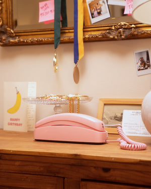 Bubblegum Pink Handset Phone