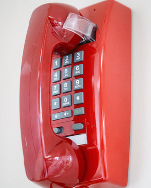 Firetruck Red Wall Phone
