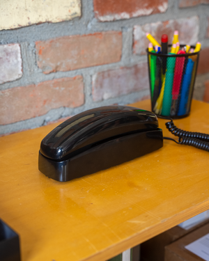 Midnight Black Handset Phone